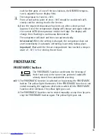 Preview for 15 page of AEG ARCTIS 70110 Operating Instructions Manual