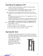 Preview for 19 page of AEG ARCTIS 70310 GS Operating Instructions Manual