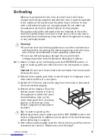 Preview for 25 page of AEG ARCTIS 70310 GS Operating Instructions Manual