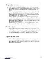 Preview for 19 page of AEG Arctis 75248 GA3 Operating Instructions Manual