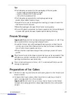 Preview for 21 page of AEG Arctis 75248 GA3 Operating Instructions Manual