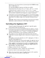 Preview for 21 page of AEG ARCTIS A75238-GA Operating Instructions Manual