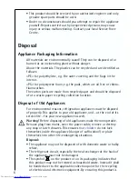 Preview for 6 page of AEG ARCTIS G 78850-4 i Operating Instructions Manual