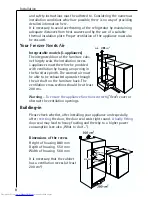 Preview for 8 page of AEG ARCTIS G 78850-4 i Operating Instructions Manual