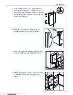 Preview for 9 page of AEG ARCTIS G 78850-4 i Operating Instructions Manual