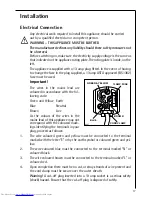 Preview for 17 page of AEG ARCTIS G 9 18 50-4 i Operating And Installation Instructions