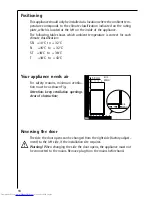 Preview for 18 page of AEG ARCTIS G 9 18 50-4 i Operating And Installation Instructions