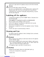 Preview for 12 page of AEG ARCTIS G 9 88 50-4i Operating And Installation Instructions