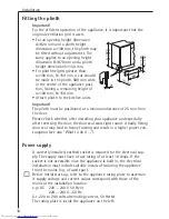 Preview for 16 page of AEG ARCTIS U 86050-4 I Operating Instructions Manual