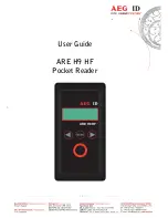 Preview for 1 page of AEG ARE H9 HF User Manual