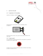 Предварительный просмотр 6 страницы AEG ARE H9 HF User Manual