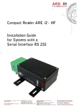 AEG ARE i2 - HF Installation Manual preview