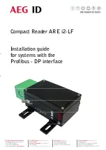 Preview for 1 page of AEG ARE i2-LF Installation Manual