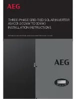 AEG AS-IC01-12000-2 Installation Instructions Manual preview