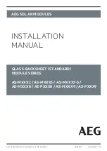 AEG AS-M 2 Series Installation Manual preview