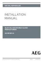 AEG AS-M2-G Series Installation Manual предпросмотр