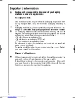 Preview for 4 page of AEG AT 143 U Operating Instructions Manual