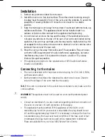 Предварительный просмотр 11 страницы AEG AT 143 U Operating Instructions Manual