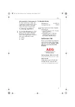 Preview for 7 page of AEG AT 230 Operating Instructions Manual