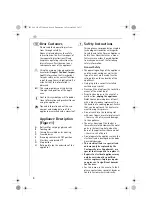 Preview for 8 page of AEG AT 230 Operating Instructions Manual