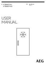 Preview for 1 page of AEG ATB68E7NU User Manual