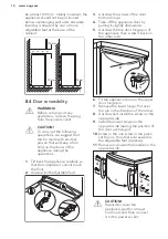 Preview for 14 page of AEG ATB8112VAX User Manual