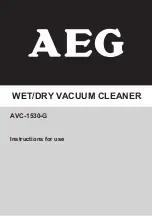 AEG AVC-1530-G Instructions For Use Manual preview