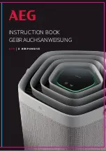 AEG AX9 Series Instruction Book preview
