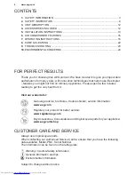 Preview for 2 page of AEG AXP26U338CW User Manual