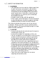 Preview for 3 page of AEG AXP26V578HW User Manual