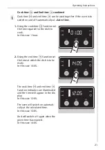 Предварительный просмотр 21 страницы AEG B2100-1 User Instructions