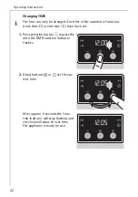 Предварительный просмотр 22 страницы AEG B2100-1 User Instructions