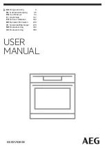 Предварительный просмотр 1 страницы AEG B68SV6380B User Manual