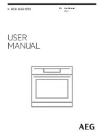 AEG BCK45631PM User Manual preview