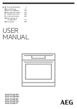 AEG BCO79821V3 User Manual preview
