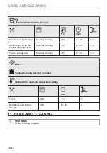 Предварительный просмотр 62 страницы AEG BD321P User Manual