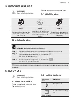 Предварительный просмотр 9 страницы AEG BD541P User Manual