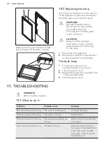 Preview for 22 page of AEG BE200300K User Manual