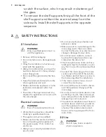 Preview for 4 page of AEG BE2003021 User Manual