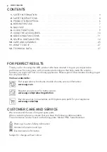 Preview for 2 page of AEG BE5003001 User Manual