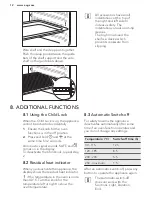 Preview for 12 page of AEG BE500310 User Manual