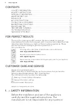 Preview for 2 page of AEG BE500452DM User Manual