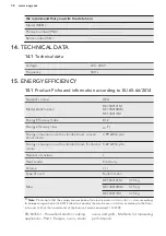 Предварительный просмотр 38 страницы AEG BE7004101M User Manual