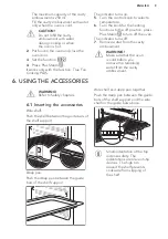 Предварительный просмотр 9 страницы AEG BEB350010M User Manual