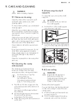 Preview for 23 page of AEG BEB350010M User Manual