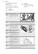 Предварительный просмотр 32 страницы AEG BEB351010B User Manual