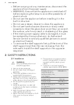 Preview for 4 page of AEG BEB351010M User Manual