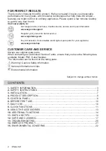 Preview for 2 page of AEG BEE435111M User Manual