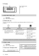 Preview for 10 page of AEG BEE435111M User Manual