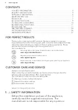 Preview for 2 page of AEG BEE435220B User Manual